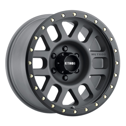 Method MR309 Grid 18x9 +18mm (6x139.7) Titanium/Black Street Loc
