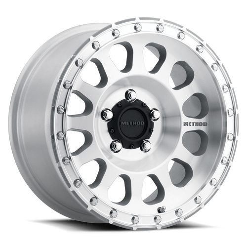 Method MR315 17x8.5 0mm Offset (5x150) Machined/Clear Coat