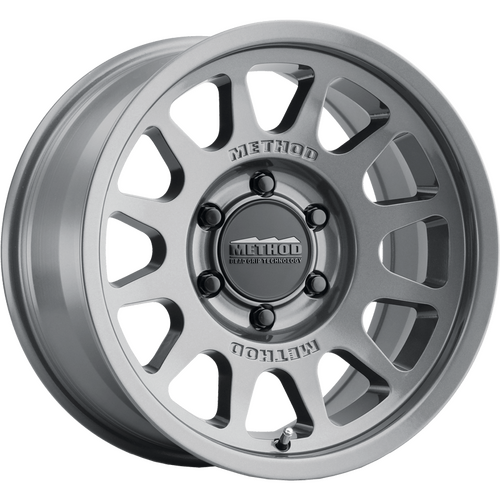 Method MR703 17x8.5 +35mm (6x139.7) Gloss Titanium