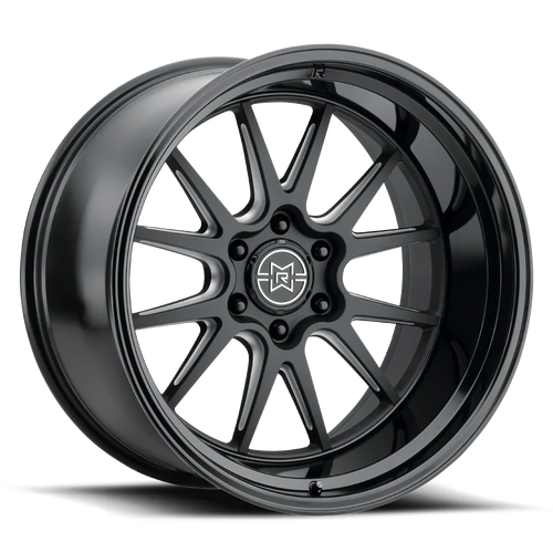 MR802 20x10 (5x127) -18 DOUBLE BLACK MILLED