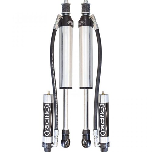 Phat Bars RADFLO 2.5 Remote Reservoir with Adjusters 0” – 2” Rear Shocks – Hilux