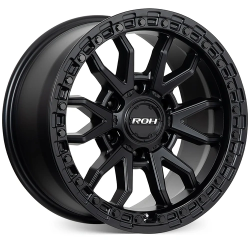 ROH Raid 18x9 +12 (6x139.7) Matte Black
