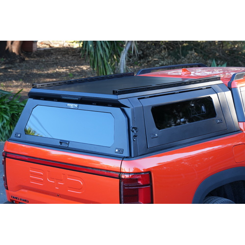 KINETIQ VISTA Canopy to suit BYD Shark 6 (Glass Sides & Sliding Window)