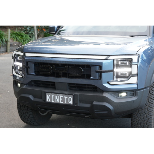Kinetiq 4x4 BYD Shark 6 Front Grille Letter Emblem Set - Gloss Black