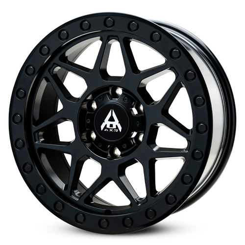 AXR Stomper 18x9 +30 (6x139.7) Satin Black