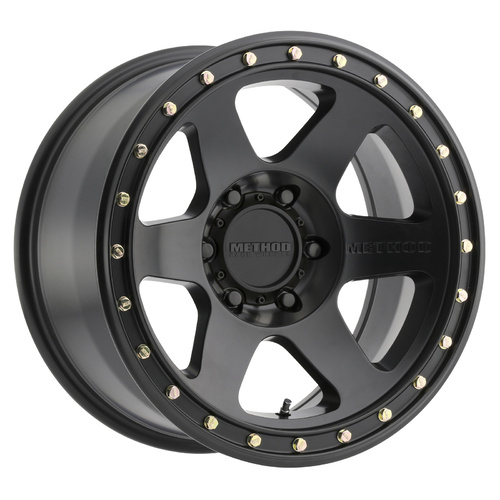 Method MR310 Con6 HD 17x8.5 +35mm (6x139.7) Matte Black (Heavy Duty)