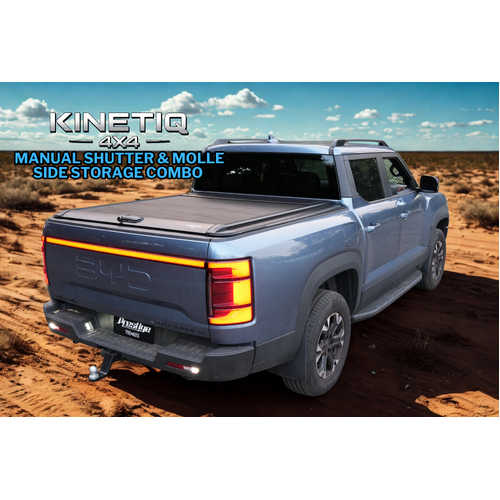 Bundle Deal 10 - Kinetiq 4x4 Manual Roller Shutter & Molle Side Storage Combo