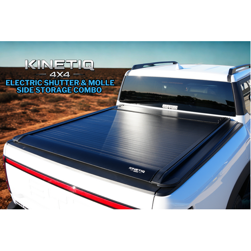 Bundle Deal 11 - Kinetiq 4x4 Electric Roller Shutter & Molle Side Storage Combo