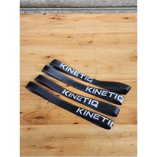 Kinetiq 4x4 30cm Soft Loop Extension Strap for 25mm Straps (Set of 4)