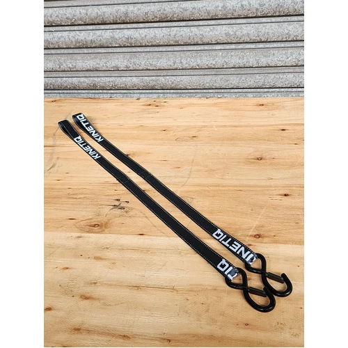 Kinetiq 4x4 75cm Soft Loop + Locking S-Hook Extension for 25mm width Straps (Set of 2)