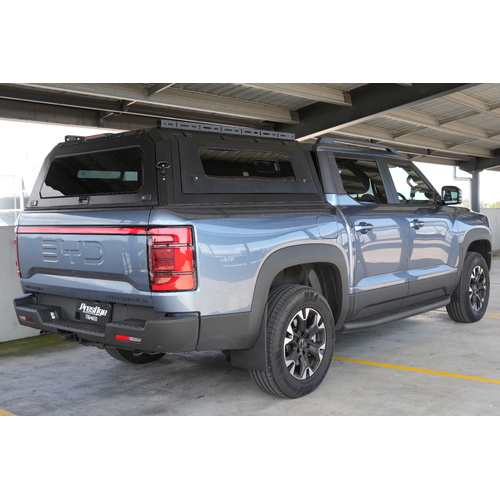 KINETIQ 4x4 BYD Shark 6 Canopy - Aluminum with Side Windows