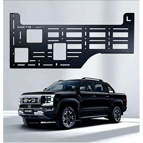 Kinetiq 4x4 Molle Panel Side Storage Units (Driver & Passenger Side Pair) to suit BYD Shark 6