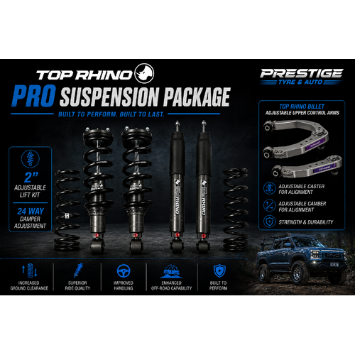 Top Rhino Pro Suspension Package