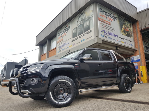 VW Amarok fitted up with 17'' King Terra Steel Wheels & 265/70r17 Monsta Terrain Gripper AT's   image