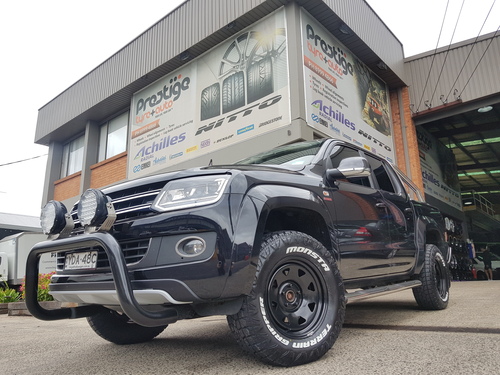 VW Amarok fitted up with 17'' King Terra Steel Wheels & 265/70r17 Monsta Terrain Gripper AT's   main image