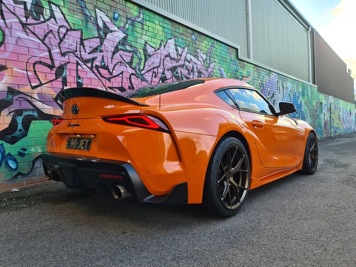 Toyota Supra fitted with 19" Koya SF10 Wheels & Zestino Gredge 07RS Tyres image