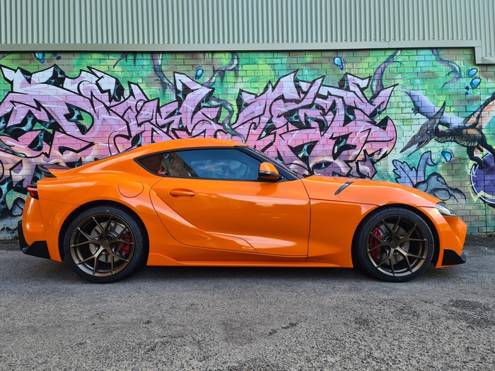 Toyota Supra fitted with 19" Koya SF10 Wheels & Zestino Gredge 07RS Tyres