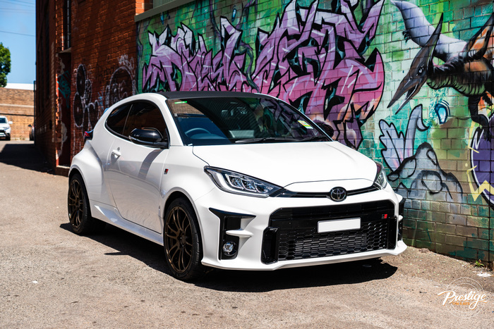Toyota Yaris GR fitted with 18" Koya SF03 Wheel & Zestino Gredge 07R Tyres image