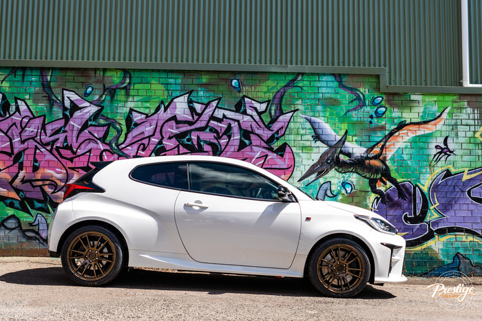 Toyota Yaris GR fitted with 18" Koya SF03 Wheel & Zestino Gredge 07R Tyres