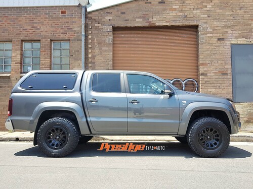 VW Amarok fitted up with 17'' Black Fuel Vector Wheels & 285/70r17 BF Goodrich K02 Tyres image