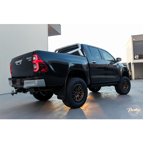 Toyota Hilux fitted wih 17" Fuel Rebel Wheels & 285/70R17 Nitto Ridge Grapplers image