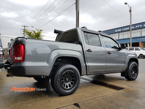 VW Amarok fitted up with 17'' Black Fuel Vector Wheels & 265/65r17 Pirelli Scorpion AT+ Tyres image