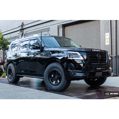 Nissan Patrol Y62 Patrol fitted with 18" Method 310 Wheels & Yokohama G016 XAT 295/70R18 tyres