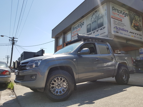 VW Amarok fitted up with 17'' Anthricite Fuel Vector Wheels & 265/70r17 Yokohama G015 Tyres image