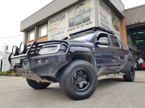 VW Amarok fitted up with 17'' Rotiform SIX Wheels & 285/70r17 Nitto Terra Grappler Tyres main image