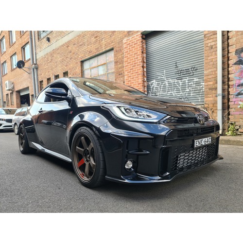 Toyota Yaris GR fitted with 18" Rays TE37 Wheels and Zestino 07R 255/35R18 Tyres image