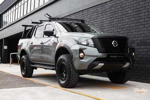 Nissan Navara fitted with 16'' Fuel Vector Wheels & 285/65R16 Blackbear All Terrain Tyres