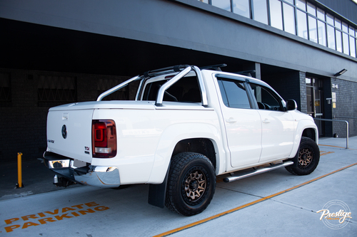 VW Amarok fitted with 17" Fuel Covert with 265/65R17 Cooper A/T tyres image