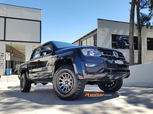 VW Amarok fitted with 17'' Anthricite Fuel Vector Wheels & 275/70r17 BF Goodrich K02 Tyres main image