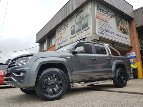 VW Amarok fitted up with 18'' KMC Rockstar II Wheels & Nitto 265/60r18 Terra Grappler G2 Tyres