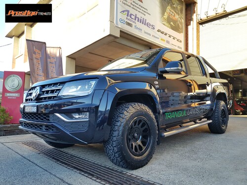 VW Amarok fitted up with 17'' Black Fuel Vector Wheels & 265/70r17 BF Goodrich K02 Tyres  main image