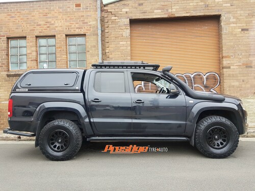 VW Amarok (4 Cylinder) fitted up with 16'' Black Fuel Vector Wheels & 285/75r16 BF Goodrich K02 image