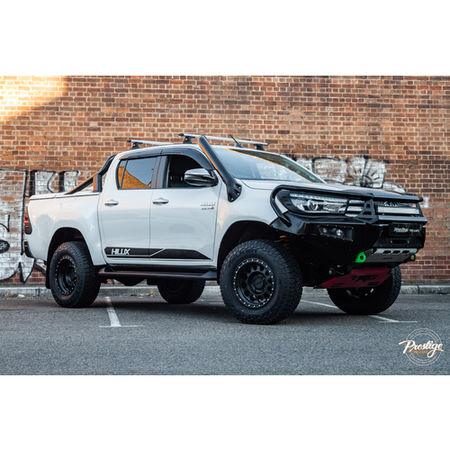 Toyota Hilux N80 fitted with 17" Method 315 with Falken AT3W 265/70R17 tyres