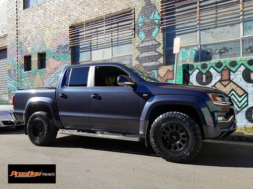 VW Amarok fitted up with 17'' Black Fuel Vector Wheels & 265/70r17 Nitto Ridge Grappler Tyres main image