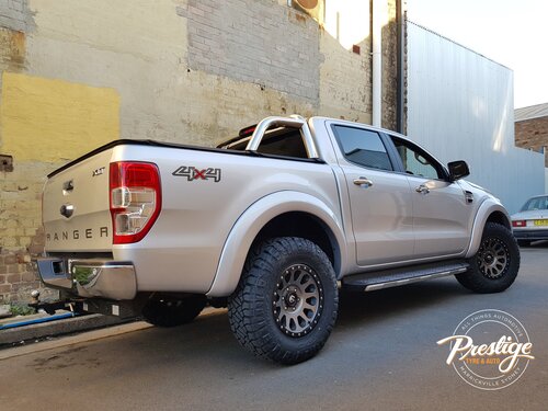 Ford Ranger PX2 fitted with 17" Anthracite Fuel Vector wheels & 33" Nitto Ridge Grappler tyres image