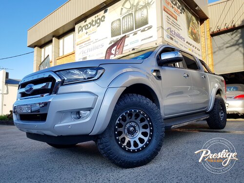 Ford Ranger PX2 fitted with 17" Anthracite Fuel Vector wheels & 33" Nitto Ridge Grappler tyres