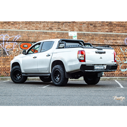 Mitsubishi Triton fitted Fuel Vector with Falken Wildpeak 265/70R17  image