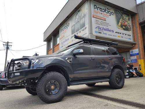 Ford Everest fitted up with 17'' King Steel Wheels & 285/70r17 BF Goodrich K02 Tyres image