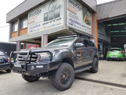 Ford Everest fitted up with 17'' King Steel Wheels & 285/70r17 BF Goodrich K02 Tyres