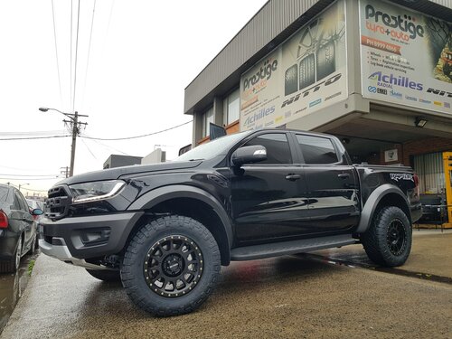 Ford Ranger fitted with 18" Method 305NV's wheels wrapped up in 285 Nitto Ridge Grappler Tyres