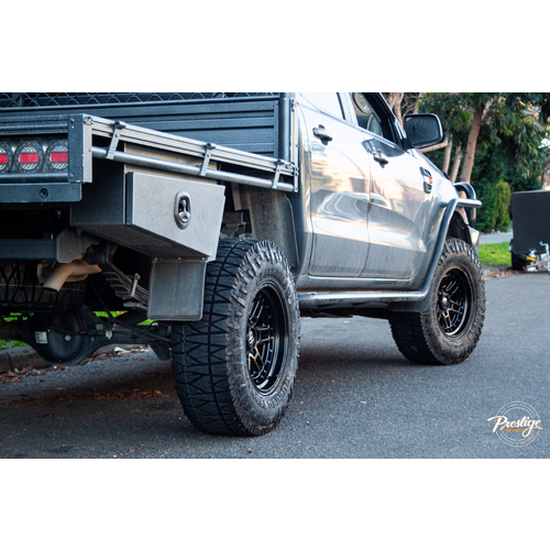 Ford Ranger fitted with Fuel Nitro and Blackbear Rugged Terrain 265/70R17 image