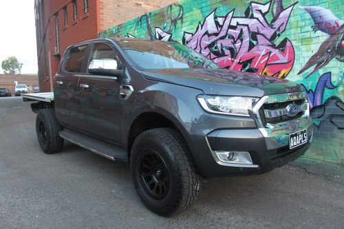Ford Ranger fitted up with 17'' Black Fuel Vector Wheels & 285/70r17 Nitto Terra Grappler Tyres
