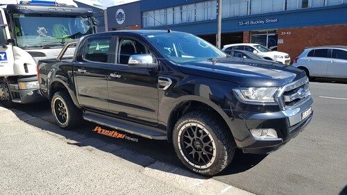 Ford Ranger fitted up with 20" PDW Roulette Wheels & 265/50r20 Monsta Terrain Gripper AT Tyres