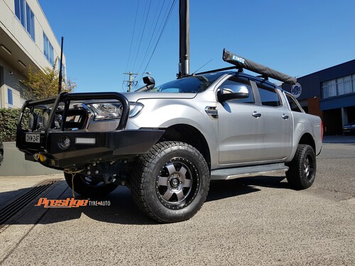 Ford Ranger fitted up with 18" Fuel Podium Wheels & 285/60r18 Nitto Terra Grappler AT Tyres