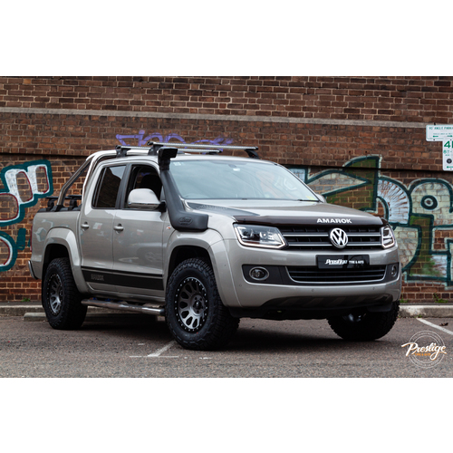 VW Amarok fitted with 17" Fuel Vector with 265/70R17 Yokohama G016 X-AT tyres