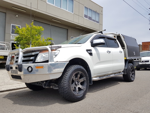 Ford Ranger fitted up with 18" Fuel Beast DT & 265/60r18 Toyo Open Country AT2 Tyres